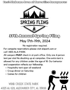 37th Annual Spring Fling @ Wind Creek State Park | Alexander City | Alabama | United States