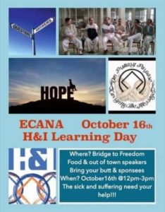ECANA H&I Learning Day @ Bridge to Freedom