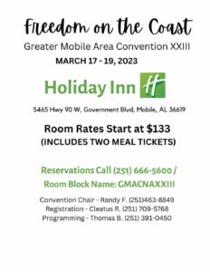 Freedom on the Coast GMANA Convention