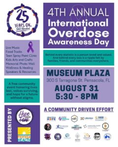 4TH ANNUAL International Overdose Awareness Day @ MUSEUM PLAZA